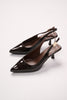 CHOCOLAT PATENT LEATHER