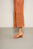 Marcelle Mid heel mule