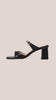 Marcelle Mid heel mule